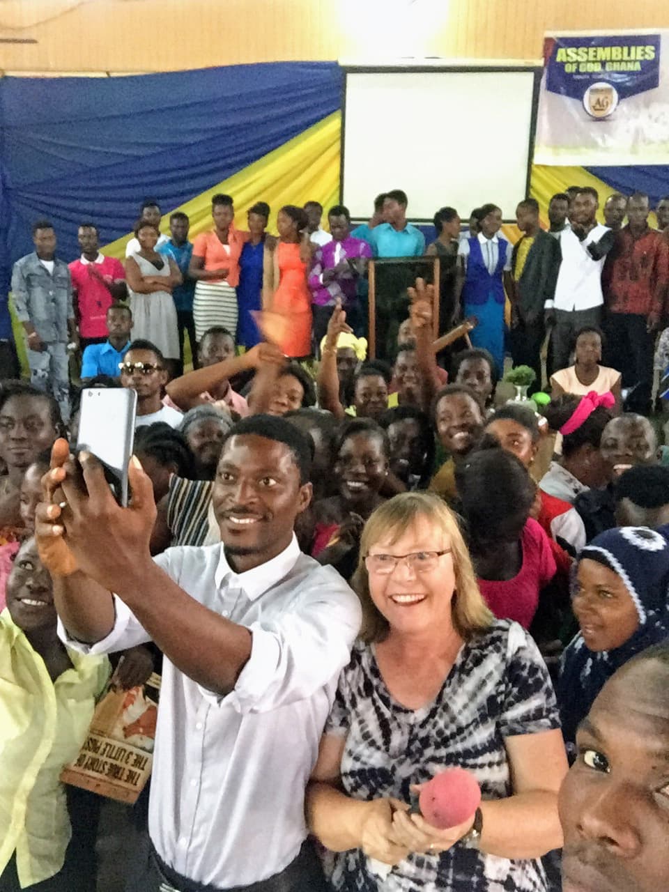 Training 100 teachers in Bibiani