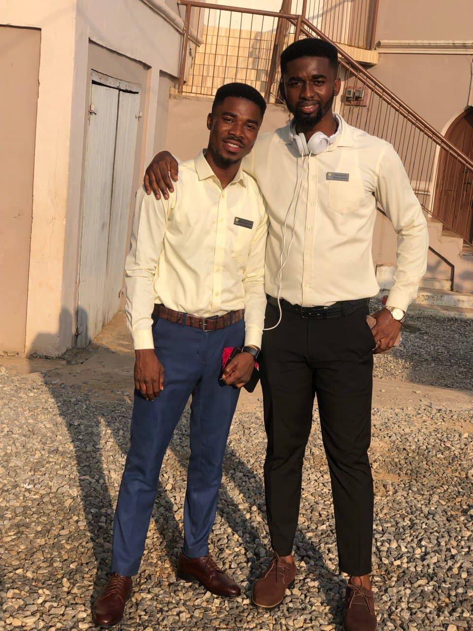 Trip 6 (2025) — Joseph and Isaac, two of our new interventionists, ready to get started with training.